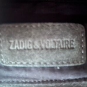 Zaria &Voltaire suede bag great condition